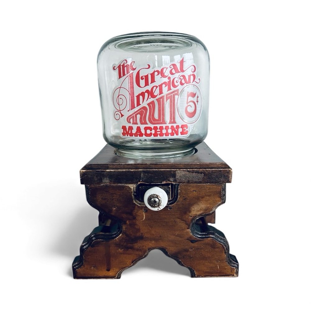 The Great American Nut Machine 5 Cents- Vintage